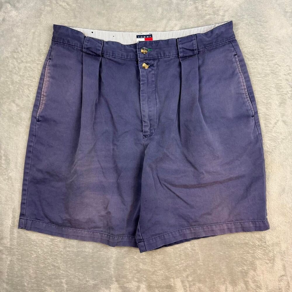 Tommy-hilfiger Men's Navy and Blue Shorts